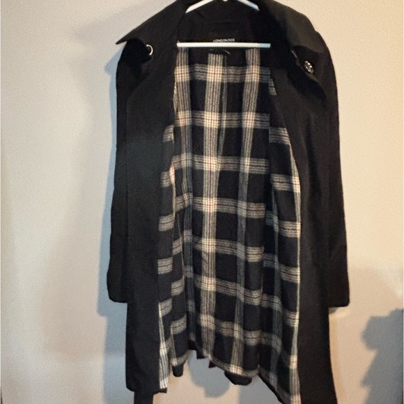 LONDON FOG SHORT TRENCH COAT SIZE L - Picture 5 of 6